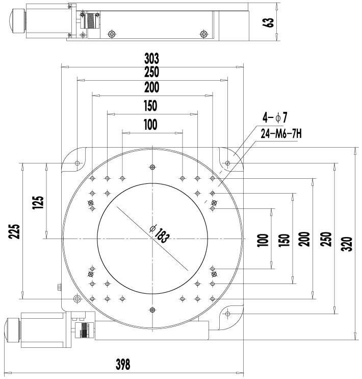 精密電動平移臺